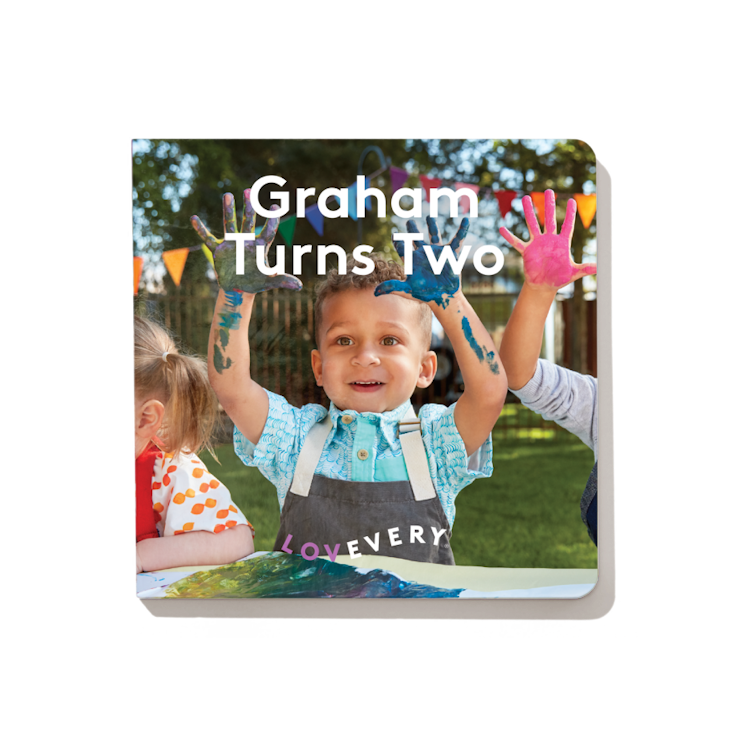 'Graham Turns Two' Board Book from The Companion Play Kit