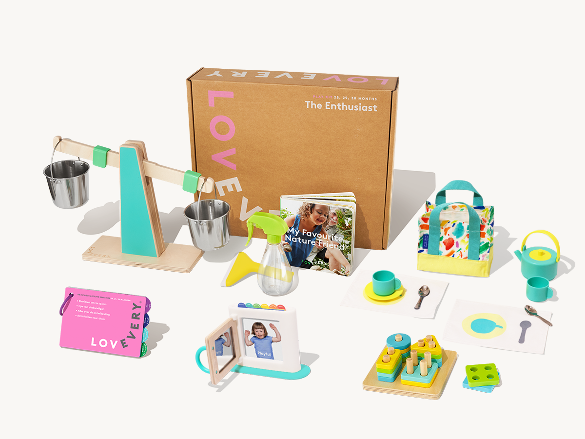 The Enthusiast Play Kit by Lovevery